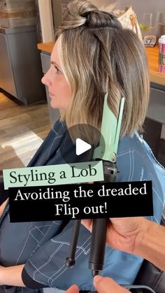 18K likes, 227 comments - mastersofbalayage on December 13, 2021: "Styling a Lob
By MOB Educator @rayvoltagebeauty".