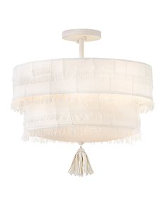 Hinkley Lighting Baya Medium Semi-Flush Mount in Textured Plaster 47421TXP Textured Plaster, Plaster Finish, Coastal Cottage Style, Led Ceiling Light Fixtures, Organic Elements, Vintage Bulbs, Outdoor Hanging Lanterns, Style Cottage, Modern Organic