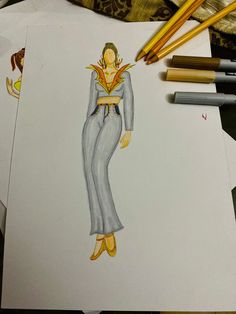 #semiformal #fashion #clothesillustration #illustration #fashionillustration #fashionsketches #sketching #drawing #pencilcolor