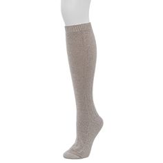 Keep warm and cozy wearing these Women's Cuddl Duds® Plushfill Seedstitch Cable Spacedye Knee High Socks.Click on this WOMEN'S GUIDE to find the perfect fit and more! Keep warm and cozy wearing these Women's Cuddl Duds® Plushfill Seedstitch Cable Spacedye Knee High Socks. Click on this WOMEN'S GUIDE to find the perfect fit and more! FEATURES 1 pair Knee high Plushfill yarns are specially engineered for comfortFABRIC & CARE Polyester, spandex Machine wash Imported Size: 9-11. Color: Simply Taupe. Warm Gray Socks For Fall, Warm Comfortable Fall Socks, Warm Comfortable Casual Socks, Comfortable Soft Socks For Fall, Comfortable Snug Socks For Fall, Comfortable Soft Fall Socks, Soft Comfortable Fall Socks, Soft Fitted Cozy Socks, Warm Cozy Fitted Socks