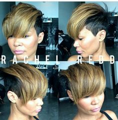 Cut Life, Hair Affair, Dope Hairstyles, Hair Crush, Short Haircut, Relaxed Hair