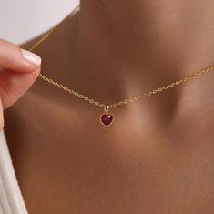 Welcome to the magical world of PKJewelry Birthstone Necklace Birhstone Heart Necklace is perfect as a special gift for her. This Minimalist Love Necklace is a great choice as a gift for Mother's Day, Birthday, Anniversary, Valentine's Day, Christmas. High quality personalized necklace is specially prepared for you with great care. The gold plating on it is much thicker than other platings. Therefore, it is a nice gift to be used for a long time. Our products do not tarnish and are anti-allergic. - Our chains are sent with 16 inch and 2 inch extension chain. You can adjust it to the size you want. If you want it shorter or longer, please contact us.   All Our Birthstone Necklace  https://www.etsy.com/shop/PKJewelryNecklace?ref=shop-header-name&listing_id=1794870106&from_page=listing&search Special Gifts For Her, Necklace Love, Necklace Minimalist, Tiny Heart, Wedding Jewellery Necklace, Love Necklace, Birthstone Necklace, Personalized Necklace, Elegant Jewelry