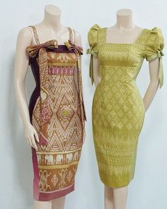 Batik Dress Modern, Simple Frock Design, Trendy Outfits Indian, Traditional Dresses Designs, Myanmar Dress Design, Fashion Design Patterns, Batik Fashion, Designer Dresses Casual, Classy Dress Outfits