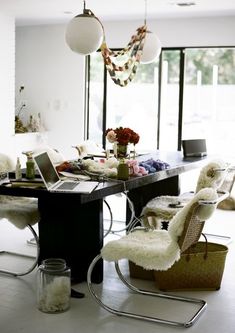 Stylish Office, Office Workspace, Home Office Design, Home Fashion, Desk Chair, Office Design