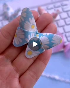 Paper Craft Ideas on Instagram: "Making a Paper Butterfly and Hearts.  #paperart #papercraft #origami" Arts And Crafts Butterfly, Paper Craft Butterflies, Origami Art Butterfly, Folding Butterfly Paper Crafts, Butterflies Paper Crafts, Folded Paper Butterfly, Construction Paper Butterflies, Origami Butterflies Easy, Origami With Paper