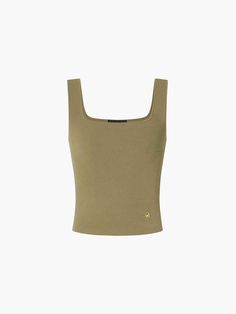 MO&Co. Women's Square Neck Fitted Vest Top This tank top is an elevated essential that works well on its own or part of a layered look. Offered in multiple hues, it's made from a stretchy, comfortable fine knit and has a square collar design. Features : - Slim, stretchy knit fit- Metal logo decorations at the hem- Square collar, sleeveless Code: MBD2VETT52The back length of size S is 54.5cmMATERIALS & CARE Material: 46.6% Viscose 30.3% Polyamide 20% Polyester 3.1% SpandexREMINDER: All items are measured manually. Please note that it's reasonable that there might be minor measurement differences (1-2cm) on some items. Wardrobe Change, Fitted Vest, Collar Designs, Metal Logo, Layered Look, Vest Top, Metallic Logo, Top Dress, Square Neck