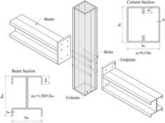 the diagram shows how to measure and draw an object with measurements for each section, including two