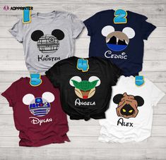 Custom 2022 Disney Vacation Family Matching T-Shirt Disney Cricut Shirts, Family Shirts For Disney, Family Tropical Vacation, Pack For Disney World, What To Pack For Disney, Shirts For Disney, Family Trip Shirts, Vacation Shirts Family, Disney Packing List