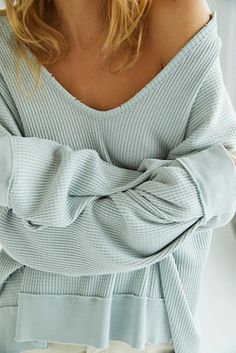 Buttercup Thermal | Free People Cute Preppy Outfits, Cute Everyday Outfits, Preppy Outfits, Dream Clothes, Comfy Outfits, Cute Casual Outfits, Cute Tops, Boho Outfits, Everyday Outfits