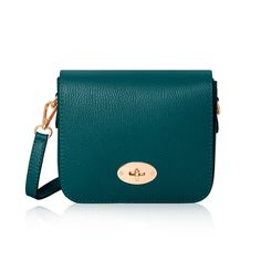 Our Beautiful crossbody leather Catania bags are versatile and beautifully stylish. The bags are made in Italy using the finest cows leather and the gold clasp adds a classic and stylish detail. This is the bag you need for the season ahead. 100% Pebbled grain leather with a twist clasp closure in gold hardware. Pattern Bag, Teal Leather, Green Handbag, Basket Bag, Day Bag, Catania, Women Accessories Bags, New Handbags, Leather Satchel