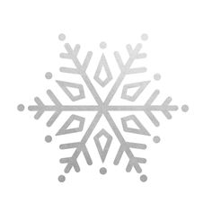 a snowflake is shown on a white background