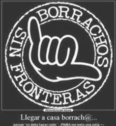 a black and white logo with the words,'borrachos frontieras '