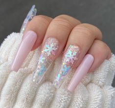 WONDERLAND – Adore Luxe Nails Nails With Pink, Nail Noel, Do It Yourself Nails, Winter Nails Acrylic, Nail Supplies, Acrylic Nails Coffin, Kwanzaa