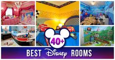 the best disney rooms in the world for kids and families to enjoy their time together