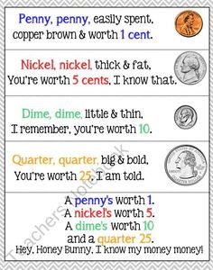 the words and numbers are written in different languages, including one that is for each coin