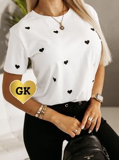 Rhinestone Crafts, Diy Fashion Hacks, Black Leather Pants, Valentine T Shirts, Graphic Design Fun, White Sweaters, Diy Fashion, Leather Pants, Shirt Designs