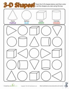 the worksheet for learning shapes and numbers to make them look like they have been cut