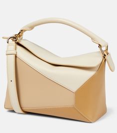 Loewe Puzzle Bag Mini, Loewe Logo, Loewe Puzzle Bag, Loewe Puzzle, Puzzle Bag, Loewe Bag, Best Handbags, Leather Items, Small Bag