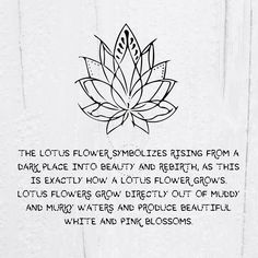 the lotus flower symbol is depicted in this poem