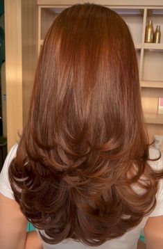 Hair Color Copper Ginger, Hair For Medium Length Hair Colour, Penny Brown Hair, Ginger Over Brown Hair, Brown With Orange Undertones Hair, Cooper Brown Hair With Highlights, Copper On Black Hair, Chestnut Brown Red Hair