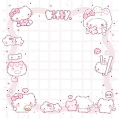 an image of hello kitty wallpaper