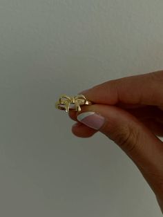 Coquette girl, coquette finds, amazon bow ring, bow ring, bow finds, bow ring on amazon, coquette, coquette core, coquette jewlery, coquette jewlery finds, coquette core finds Bow Gold Ring, Gold Bow Jewelry, Bow Ring Gold, Christmas Amazon Finds, Amazon Coquette, Coquette Rings, Cute Rings Aesthetic, Coquette Ring, Jewelry Rings Aesthetic