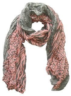 Brand: Peach CoutureFeatures: Wild meets delicate in this luxurious multi Animal print scarf, Available in different colors and combinations to match various outfits. Crinkled scarf with leopard and zebra animal print pattern, elegant with stylish multi-tone leopard animal print. Lightweight & Breathable fashion to wear all year round for any occasion Size: 43" X 72" Details: Peach Couture is a registered trademark. Wild meets delicate in this luxurious Multi Animal print scarf. Our scarves Crinkle Scarf, Chiffon Shawl, Shades Of Peach, Animal Print Scarf, Animal Prints Pattern, Complete Outfits, Printed Bags, Scarf Print, All Seasons