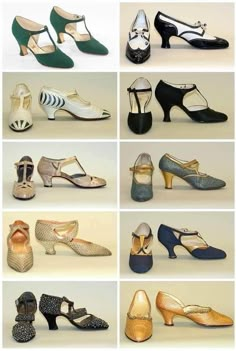 Met museum scarpe 20's 1920s Womens Shoes, 1920s Heels, 1920s Womens Fashion, Roaring Twenties Fashion, 1920 Style, Style Année 20, 1920s Shoes, Roaring 20s Party