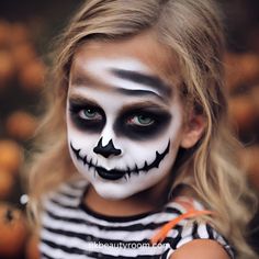 Kids Zombie Face Paint, Kids Skeleton Face Paint, Skeleton Makeup Kids, Diy Spider Costume, Vampire Spider, Skeleton Face Makeup, Zombie Makeup Easy, Zombie Face Paint, Skeleton Face Paint