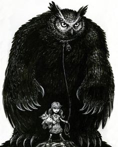 gregluzniak: “Who wants an Owlbear for a pet? Who, who, who… (Get it?). You can find the elusive OwlBear in my Inktober sketchbook! Link in my bio. 😄👍 #OwlBear #ink #draw #drawing #inktober #dungeonsanddragons #fantasy #pet #black #blackandwhite #art... Bear Monster, Inktober Sketchbook, Monster Drawings, Pen Ink Drawings, Wolverine Art, Monster Drawing, My Fantasy World, Bristol Board, Illustration Pen And Ink