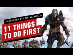 an image of the video game's title for 11 things to do first