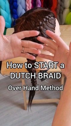 Facebook How To Start A Dutch Braid, How To Dutch Braid On Someone Else, How To Do Dutch Braids, How To Do A Dutch Braid, How To Do Dutch Braids On Yourself, How To Dutch Braid Your Own Hair, How To Dutch Braid, How To Dutch Braid Step By Step, How To Make Braids