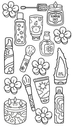 Coloring Paper Dolls Printable, Totally Spies Coloring Pages, Beachy Coloring Pages, Cute And Easy Coloring Pages, Bold Simple Coloring Pages, Sticker Coloring Pages, Coloring Book Pages Easy, Bold And Simple Coloring Pages, Skincare Coloring Pages