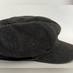 Nwot Black Denim Material, Newsboy Style Hat. Perfect For Cooler Days And Autumn Outfits. Also Comes In Tan/Khaki. Never Used. Newsboy Hat, Autumn Outfits, News Boy Hat, Denim Material, Newsboy Cap, Hat Fashion, Black Denim, Fall Outfits, Women Accessories