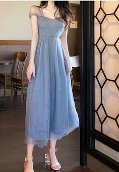 Victoria Dress, Korean Dress, Fairy Dress, Teen Fashion Outfits, Looks Vintage, Fancy Dresses, A Dress, Simple Dresses