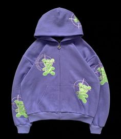 Named Collective Hoodie, Gothic Embroidery, Drill Clothes, Clothes To Buy, Streetwear Inspo, Purple Hoodie, Hoodie Zip, Hoodie Outfit