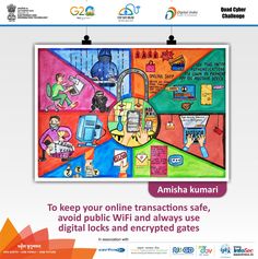 an advertisement with the words to keep your online translations safe, avoid public wifi and always use digital locks