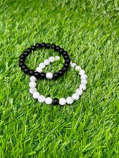 1 Elegant 8mm Beaded Bracelets For Friendship, Elegant 8mm Beads Stretch Bracelet For Friendship, Elegant Stretch Bracelet With 8mm Beads For Friendship, Yin Yang Bracelet, 8mm Beads, Les Couples, Gift For Couples, Couple Bracelets, Ying Yang