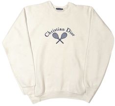 Christian Dior Christian Dior Tennis Crewneck sweatshirt Easy 30 day return policy Tennis Crewneck, Look Hip Hop, Dream Clothes, Victoria Beckham, Aesthetic Clothes, Pretty Outfits, Clothing Items, Fashion Inspo Outfits, Christian Dior