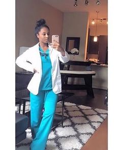 #OOTD via @ jas_williams in Healing Hands Scrubs. Color pop for days! 😎 - Share your look using #ahscrubsinaction Hand Scrub, Color Pop, Healing