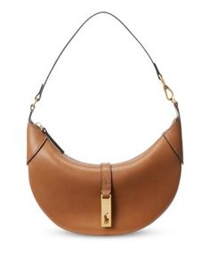 Polo Ralph Lauren Polo Id Mini Shoulder Bag Polo Ralf Lauren, Ralph Lauren Handbags, My Style Bags, Lauren Brown, Pretty Bags, Mini Shoulder Bag, Brown Bags, Ralph Lauren Polo, Cute Bags