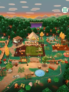 an animal crossing game is shown in this screenshot