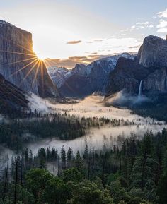 the sun shines brightly over yosep valley in yosep national park