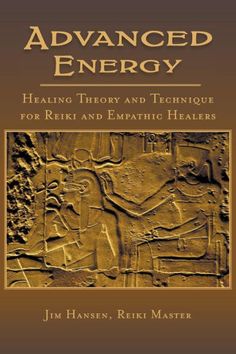 the book cover for advanced energy, featuring an image of a man and woman in ancient egypt