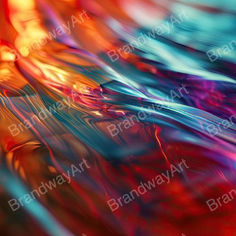 an abstract photograph of colorful lines and colors