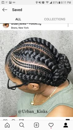 Cornrow Updo On Natural Hair, Cornrow Hairstyle, Cornrows Natural Hair, Lemonade Braids Hairstyles, Black Hair Updo Hairstyles, Short Box Braids Hairstyles, Feed In Braids Hairstyles, Goddess Braids Hairstyles