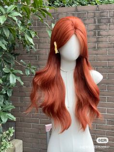 Hair Claim, Pastel Orange Hair, Lisa Aesthetic, Hair Mannequin, Hair Aesthetic, Hair Stylies, Beauty Style, Hair Colour