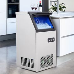 Model Name Ice Maker Machine Capacity 130 Pounds Counter Ice Maker, Grill Deck, Basement Movie Room, Sonic Ice, Glass Door Refrigerator, Commercial Ice Maker, Bar Lights, House Pool, Building A Cabin