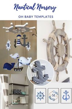 Nautical Nursery Theme, Nautical Baby Room, Monogram Nursery, Ocean Themed Nursery, Nursery Items, Nautical Nursery Decor, Nursery Monogram, Baby Boy Room Nursery, Theme Nursery