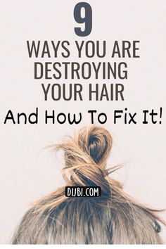 How To Fix Hair, Flyaways Hair Tips, Hair Fixing, Healthy Hair Tips, Greasy Hair Hairstyles, Fashion Mistakes, Bad Hair Day, Style Mistakes